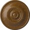 Ekena Millwork Jefferson Ceiling Medallion (Fits Canopies up to 2 7/8"), 11 3/4"OD x 3/8"P, Smokey Topaz Crackle CM12JESTC - alternate 1